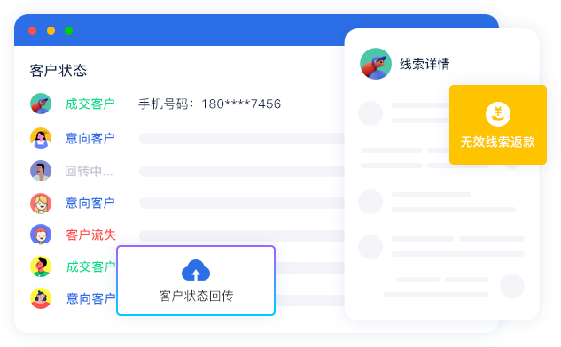客戶狀態(tài)回傳